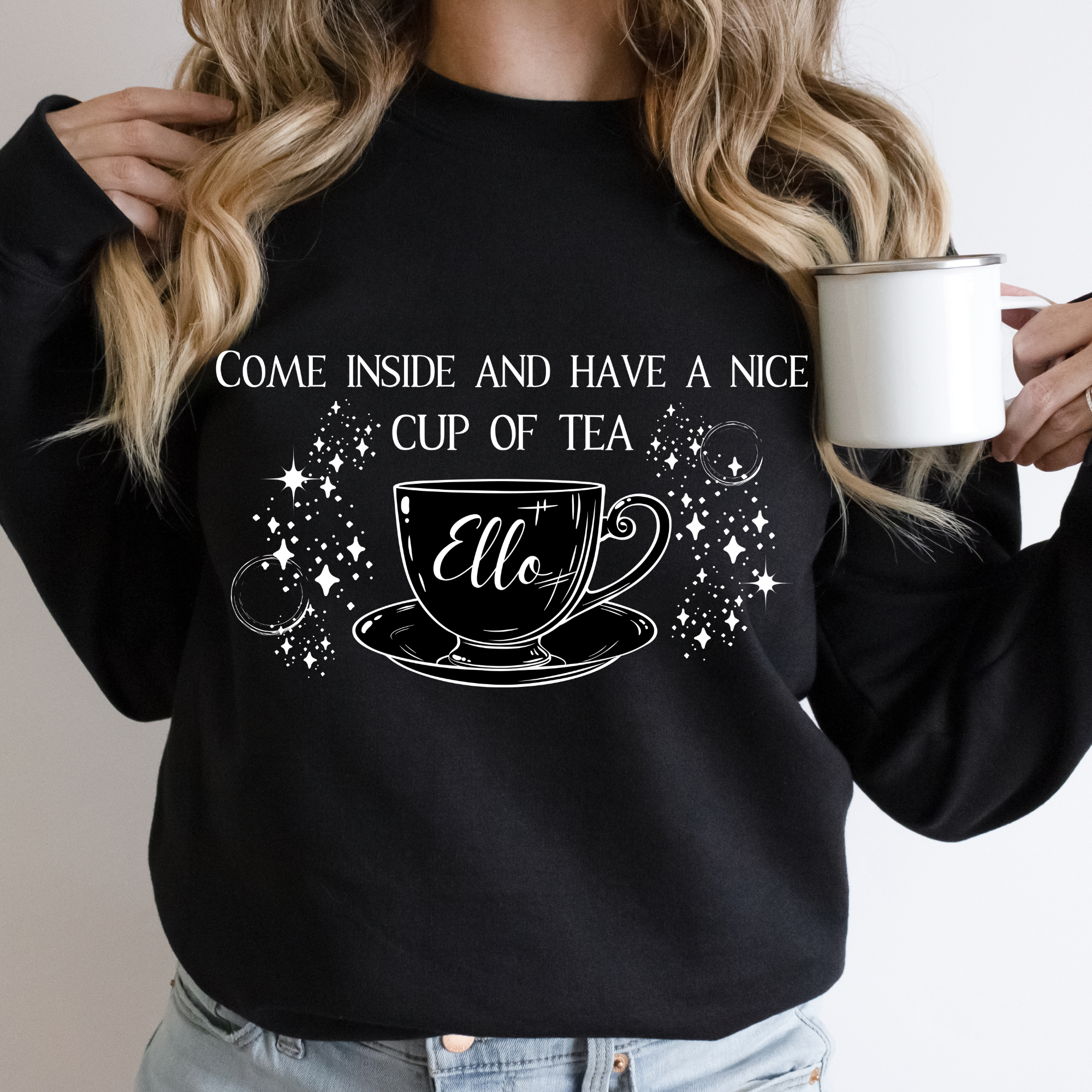 Labyrinth Cup Of Tea Sweater